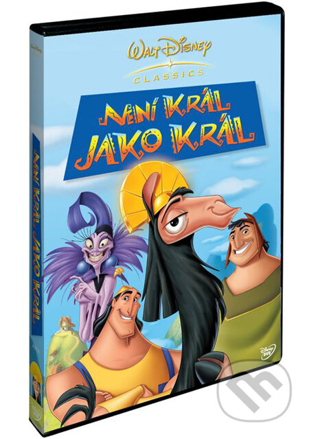 Film: Nie je kráľ ako kráľ (Mark Dindal) (DVD). Magicbox, 2001 Film: Nie je kráľ ako kráľ (Mark Dindal) (DVD). Magicbox, 2001