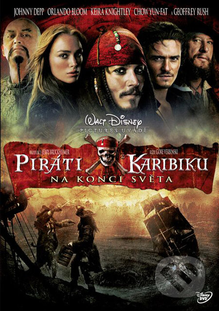 Film: Piráti z Karibiku 3: Na konci sveta (Gore Verbinski) (DVD). Magicbox, 2007 Film: Piráti z Karibiku 3: Na konci sveta (Gore Verbinski) (DVD). Magicbox, 2007