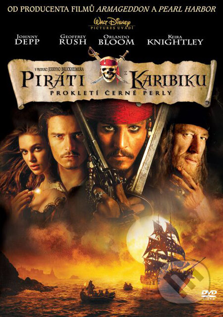 Film: Piráti z Karibiku 1: Prekliatie Čiernej perly (Gore Verbinski) (DVD). Magicbox, 2003 Film: Piráti z Karibiku 1: Prekliatie Čiernej perly (Gore Verbinski) (DVD). Magicbox, 2003