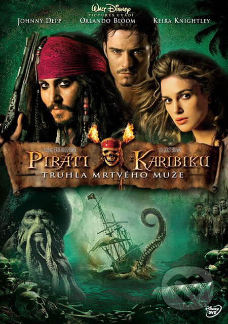 Film: Piráti z Karibiku 2: Truhlica mŕtveho muža (Gore Verbinski) (DVD). Magicbox, 2006 Film: Piráti z Karibiku 2: Truhlica mŕtveho muža (Gore Verbinski) (DVD). Magicbox, 2006