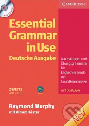 Kniha: Essential Grammar in Use (Deutsche Ausgabe) (Almut Koester a Raymond Murphy). Klett, 2009 Kniha: Essential Grammar in Use (Deutsche Ausgabe) (Almut Koester a Raymond Murphy). Klett, 2009