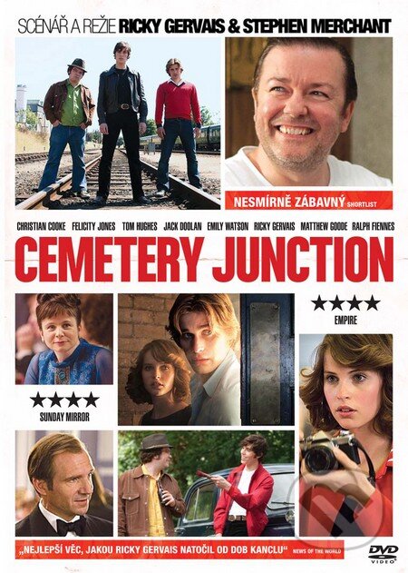 Film: Cemetery Junction (Ricky Gervais a Stephen Merchant) (DVD). Bonton Film, 2010 Film: Cemetery Junction (Ricky Gervais a Stephen Merchant) (DVD). Bonton Film, 2010