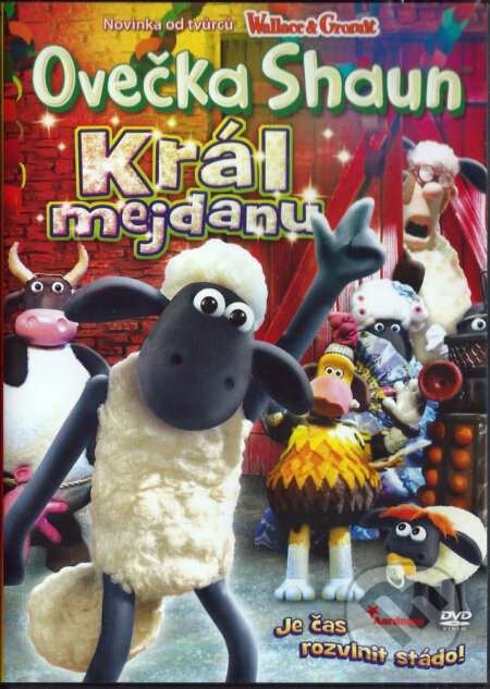 Film: Ovečka Shaun II.: Král mejdanů (Christopher Sadler) (DVD). Hudobné albumy, 2021 Film: Ovečka Shaun II.: Král mejdanů (Christopher Sadler) (DVD). Hudobné albumy, 2021