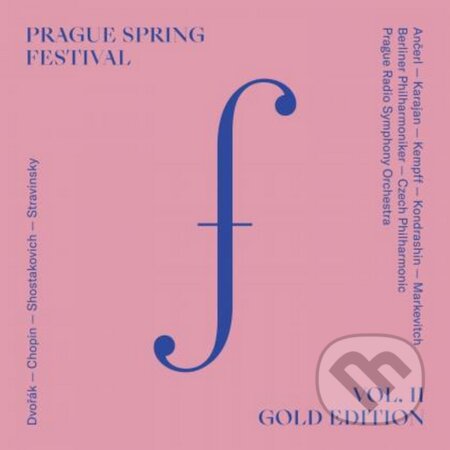 Hudební CD: Prague spring festival - Gold Edition Vol. II (Hudobné albumy). Hudobné albumy, 2021 Hudební CD: Prague spring festival - Gold Edition Vol. II (Hudobné albumy). Hudobné albumy, 2021