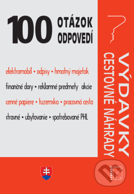 Kniha: 100 otázok o odpovedí - Výdavky o cestovné náhrady (Poradca s.r.o.). Poradca s.r.o., 2021 Kniha: 100 otázok o odpovedí - Výdavky o cestovné náhrady (Poradca s.r.o.). Poradca s.r.o., 2021