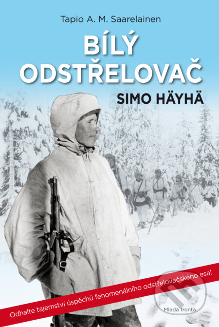E-kniha: Bílý odstřelovač Simo Häyhä (Tapio A. M. Saarelainen). Mladá fronta, 2019 E-kniha: Bílý odstřelovač Simo Häyhä (Tapio A. M. Saarelainen). Mladá fronta, 2019