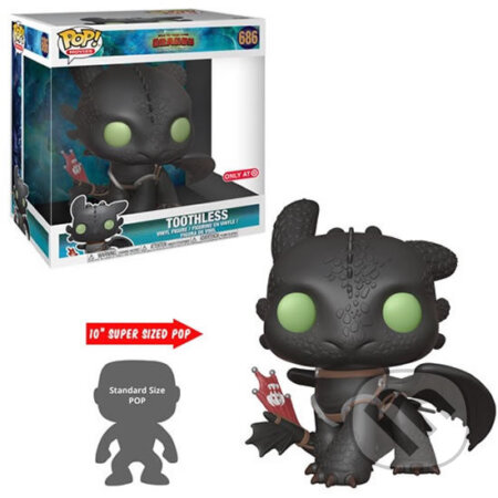 Funko POP Deluxe 10": How To Train Your Dragon 3 -Toothless (Funko). Funko, 2021 Funko POP Deluxe 10": How To Train Your Dragon 3 -Toothless (Funko). Funko, 2021
