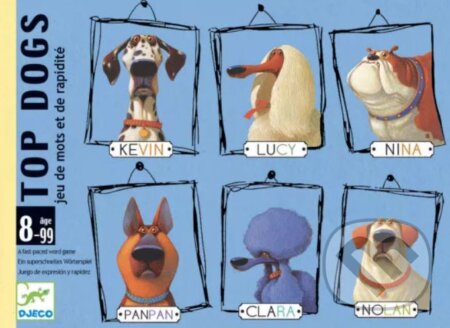 Spoločenská hra: Kartové hry: Top Dogs (Top psy) (Djeco). Djeco, 2021 Spoločenská hra: Kartové hry: Top Dogs (Top psy) (Djeco). Djeco, 2021