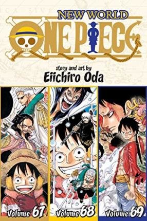 Kniha: One Piece Volumes 67, 68 & 69 (Eiichiro Oda). Viz Media, 2018 Kniha: One Piece Volumes 67, 68 & 69 (Eiichiro Oda). Viz Media, 2018