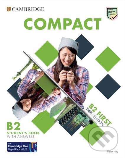 Kniha: Compact First B2 Student´s Book with answers, 3rd (Peter May). Cambridge University Press, 2021 Kniha: Compact First B2 Student´s Book with answers, 3rd (Peter May). Cambridge University Press, 2021
