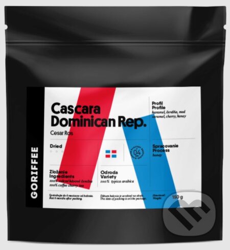 Kávy a čaje: Cascara Dominican Rep. Cesar Ros (Goriffee). Goriffee Kávy a čaje: Cascara Dominican Rep. Cesar Ros (Goriffee). Goriffee