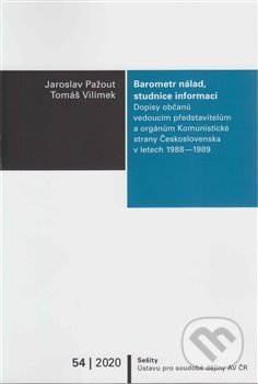 Kniha: Barometr nálad, studnice informací (Jaroslav Pažout a Tomáš Vilímek). Ústav pro soudobé dějiny AV ČR, 2021 Kniha: Barometr nálad, studnice informací (Jaroslav Pažout a Tomáš Vilímek). Ústav pro soudobé dějiny AV ČR, 2021