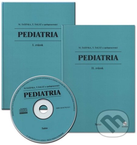 Kniha: Pediatria I. a II. (Autorský kolektív). Satus, 1998 Kniha: Pediatria I. a II. (Autorský kolektív). Satus, 1998