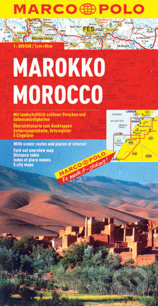 Marokko 1:800 000, Marco Polo