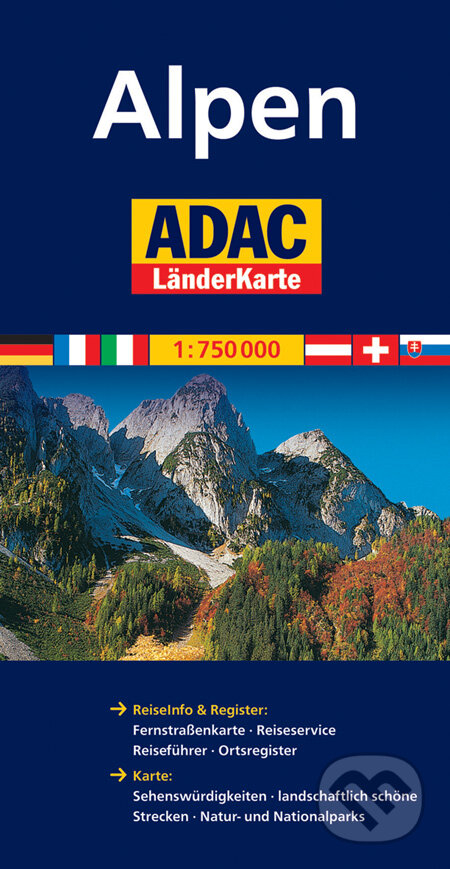 Alpen 1:750 000 (MAIRDUMONT). MAIRDUMONT Alpen 1:750 000 (MAIRDUMONT). MAIRDUMONT