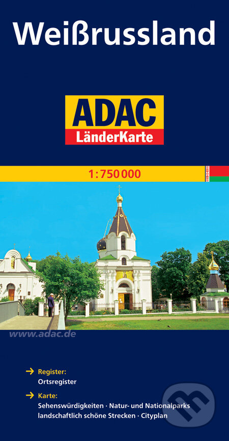 Weissrussland 1:750 000 (MAIRDUMONT). MAIRDUMONT Weissrussland 1:750 000 (MAIRDUMONT). MAIRDUMONT