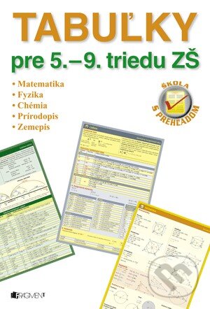 Kniha: Tabuľky pre 5. – 9. triedu ZŠ (David Hanzlíček a kolektív). Fragment, 2010 Kniha: Tabuľky pre 5. – 9. triedu ZŠ (David Hanzlíček a kolektív). Fragment, 2010