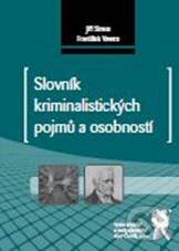 Kniha: Slovník kriminalistických pojmů a osobností (František Vavera a Jiří Straus). Aleš Čeněk, 2010 Kniha: Slovník kriminalistických pojmů a osobností (František Vavera a Jiří Straus). Aleš Čeněk, 2010