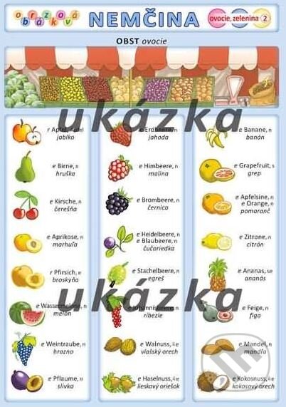 Kniha: Obrázková nemčina: Ovocie, zelenina (Kupka). Kupka, 2010 Kniha: Obrázková nemčina: Ovocie, zelenina (Kupka). Kupka, 2010