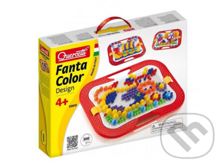 Společenská hra: FantaColor Design - mix 10,15,20mm/300 ks - Mozaika (Quercetti). Quercetti, 2016 Společenská hra: FantaColor Design - mix 10,15,20mm/300 ks - Mozaika (Quercetti). Quercetti, 2016