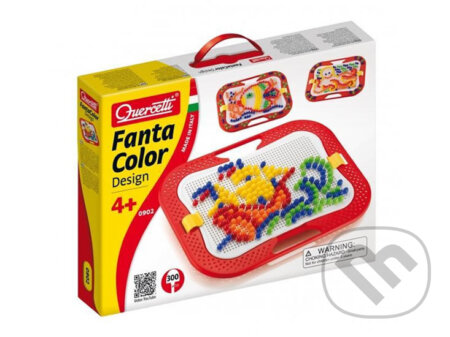 Společenská hra: FantaColor Design - 10mm/300 ks - Mozaika (Quercetti). Quercetti, 2016 Společenská hra: FantaColor Design - 10mm/300 ks - Mozaika (Quercetti). Quercetti, 2016
