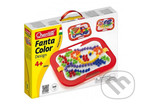 Spoločenská hra: FantaColor Design - 15 mm/160 ks - Mozaika (Quercetti). Quercetti, 2016 Spoločenská hra: FantaColor Design - 15 mm/160 ks - Mozaika (Quercetti). Quercetti, 2016