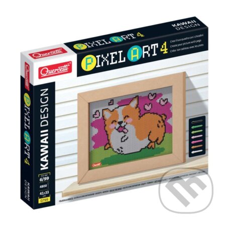 Spoločenská hra: Pixel Art 4 Kawaii Corgi (Quercetti). Quercetti, 2021 Spoločenská hra: Pixel Art 4 Kawaii Corgi (Quercetti). Quercetti, 2021