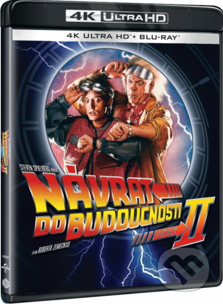 Film: Návrat do budoucnosti II Ultra HD Blu-ray - remasterovaná verze (Robert Zemeckis) (UltraHDBlu-ray). Magicbox, 2021 Film: Návrat do budoucnosti II Ultra HD Blu-ray - remasterovaná verze (Robert Zemeckis) (UltraHDBlu-ray). Magicbox, 2021