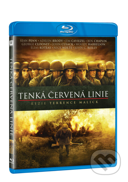 Film: Tenká červená linie (Terrence Malick) (Blu-ray). Magicbox, 1998 Film: Tenká červená linie (Terrence Malick) (Blu-ray). Magicbox, 1998
