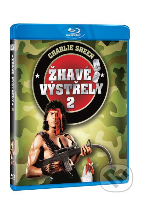 Film: Žhavé výstřely 2 (Jim Abrahams) (Blu-ray). Magicbox, 1993 Film: Žhavé výstřely 2 (Jim Abrahams) (Blu-ray). Magicbox, 1993