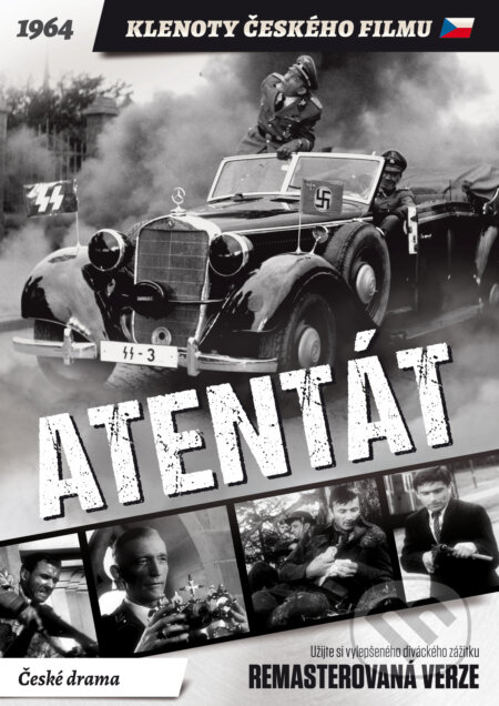 Film: Atentát (remasterovaná verze) (Jiří Sequens) (DVD). Magicbox, 1964 Film: Atentát (remasterovaná verze) (Jiří Sequens) (DVD). Magicbox, 1964