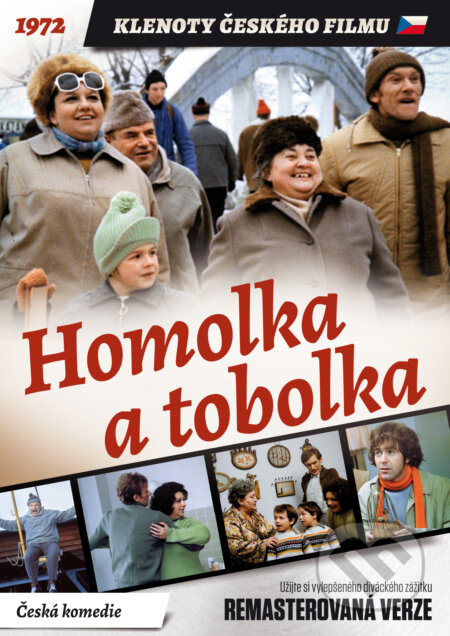 Film: Homolka a tobolka (remasterovaná verze) (Jaroslav Papoušek) (DVD). Magicbox, 1972 Film: Homolka a tobolka (remasterovaná verze) (Jaroslav Papoušek) (DVD). Magicbox, 1972