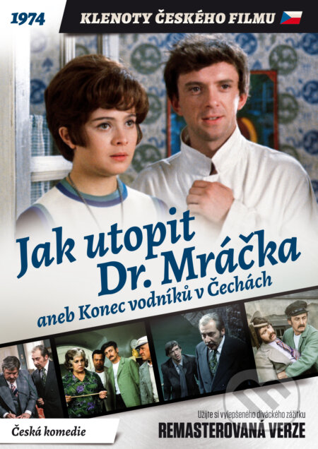 Film: Jak utopit Dr. Mráčka aneb Konec vodníků v Čechách (remasterovaná verze) (Václav Vorlíček) (DVD). Magicbox, 1974 Film: Jak utopit Dr. Mráčka aneb Konec vodníků v Čechách (remasterovaná verze) (Václav Vorlíček) (DVD). Magicbox, 1974