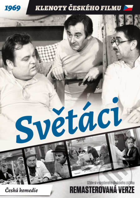 Film: Světáci (remasterovaná verze) (Zdeněk Podskalský st.) (DVD). Magicbox, 1969 Film: Světáci (remasterovaná verze) (Zdeněk Podskalský st.) (DVD). Magicbox, 1969