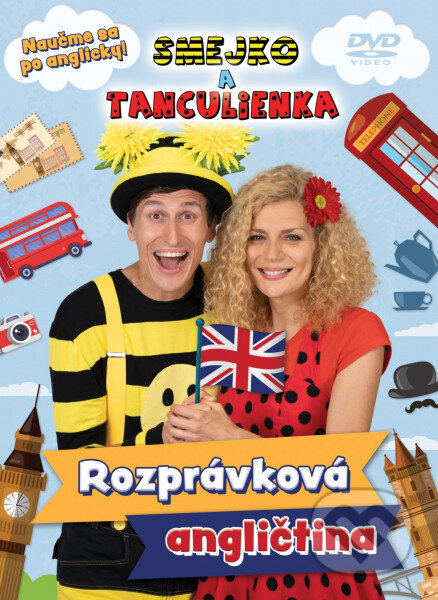 Film: Smejko a Tanculienka: Rozprávková angličtina (Smejko a Tanculienka) (DVD). Hudobné albumy, 2021 Film: Smejko a Tanculienka: Rozprávková angličtina (Smejko a Tanculienka) (DVD). Hudobné albumy, 2021