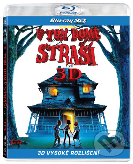 Film: V tom dome straší! (3D verzia) (Gil Kenan) (Blu-ray). Bonton Film, 2006 Film: V tom dome straší! (3D verzia) (Gil Kenan) (Blu-ray). Bonton Film, 2006