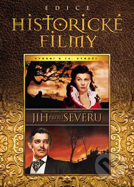 Film: Odviate vetrom (George Cukor, Sam Wood a Victor Fleming) (DVD). Magicbox, 1939 Film: Odviate vetrom (George Cukor, Sam Wood a Victor Fleming) (DVD). Magicbox, 1939