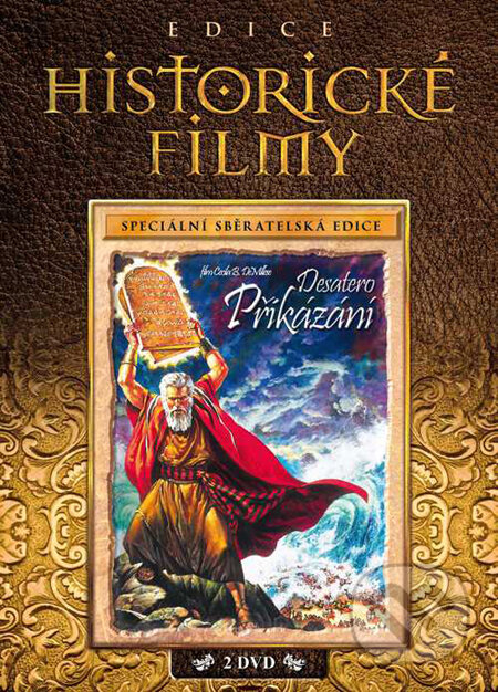 Film: Desatero přikázání (Cecil B. DeMille) (DVD). Magicbox, 1956 Film: Desatero přikázání (Cecil B. DeMille) (DVD). Magicbox, 1956