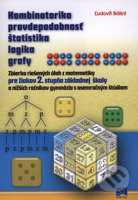 Kniha: Kombinatorika pravdepodobnosť štatistika logika grafy (Ľudovít Bálint). Príroda, 2010 Kniha: Kombinatorika pravdepodobnosť štatistika logika grafy (Ľudovít Bálint). Príroda, 2010