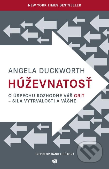 E-kniha: Húževnatosť (Angela Duckworth). Porta Libri, 2017 E-kniha: Húževnatosť (Angela Duckworth). Porta Libri, 2017