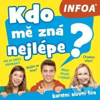 Společenská hra: Kdo mě zná nejlépe? (INFOA). INFOA, 2021 Společenská hra: Kdo mě zná nejlépe? (INFOA). INFOA, 2021