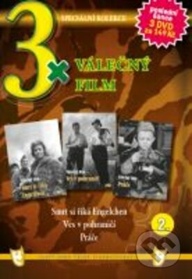 Film: 3x Válečný film II. (Filmexport Home Video) (DVD). Filmexport Home Video, 2021 Film: 3x Válečný film II. (Filmexport Home Video) (DVD). Filmexport Home Video, 2021