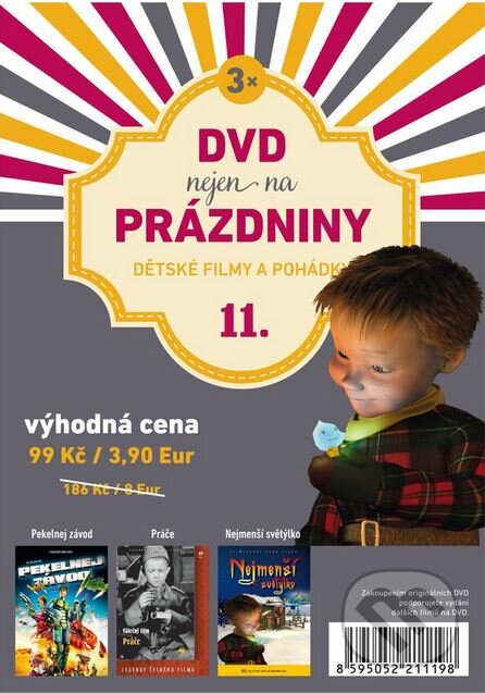 Film: DVD nejen na prázdniny 11: Dětské filmy a pohádky (Filmexport Home Video) (DVD). Filmexport Home Video, 2021 Film: DVD nejen na prázdniny 11: Dětské filmy a pohádky (Filmexport Home Video) (DVD). Filmexport Home Video, 2021