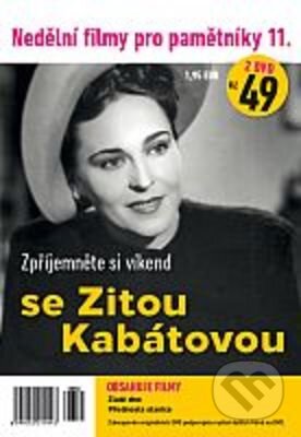 Film: Nedělní filmy pro pamětníky 11: Zita Kabátová (Filmexport Home Video) (DVD). Filmexport Home Video, 2021 Film: Nedělní filmy pro pamětníky 11: Zita Kabátová (Filmexport Home Video) (DVD). Filmexport Home Video, 2021