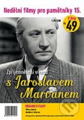 Film: Nedělní filmy pro pamětníky 15: Jaroslav Marvan (Filmexport Home Video) (DVD). Filmexport Home Video, 2021 Film: Nedělní filmy pro pamětníky 15: Jaroslav Marvan (Filmexport Home Video) (DVD). Filmexport Home Video, 2021