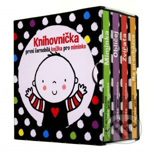 Kniha: Knihovnička - První černobílé knížky pro miminko (Stella Baggott). Svojtka&Co., 2021 Kniha: Knihovnička - První černobílé knížky pro miminko (Stella Baggott). Svojtka&Co., 2021