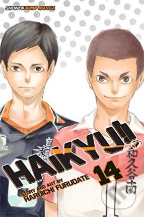Kniha: Haikyu!! 14 (Haruichi Furudate). Viz Media, 2017 Kniha: Haikyu!! 14 (Haruichi Furudate). Viz Media, 2017