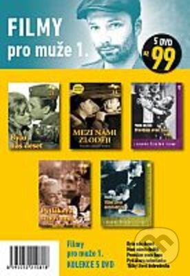 Film: Filmy pro muže 1 (Filmexport Home Video) (DVD). Filmexport Home Video, 2021 Film: Filmy pro muže 1 (Filmexport Home Video) (DVD). Filmexport Home Video, 2021