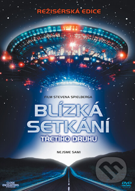 Film: Blízke stretnutia tretieho druhu (Steven Spielberg) (DVD). Bonton Film, 1977 Film: Blízke stretnutia tretieho druhu (Steven Spielberg) (DVD). Bonton Film, 1977