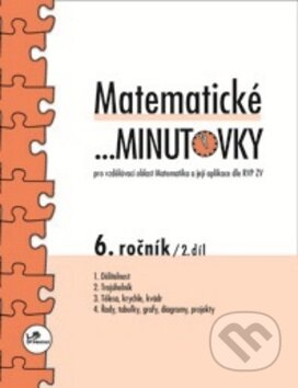 Kniha: Matematické minutovky - 6. ročník (Miroslav Hricz). Prodos, 2010 Kniha: Matematické minutovky - 6. ročník (Miroslav Hricz). Prodos, 2010